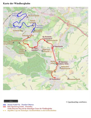 <b>Karte der Sächsischen
                                        Semmeringbahn®</b>